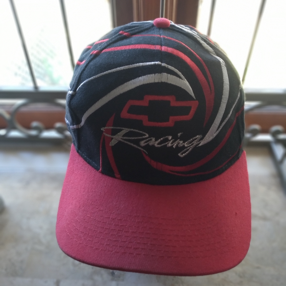 Nascar Chevrolet car racing baseball hat cap adjustable